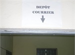Bureau de dépôt du courrier 